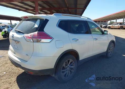 2016 Nissan Rogue Sl from USA, damaged, VIN 5N1AT2MT0GC778900